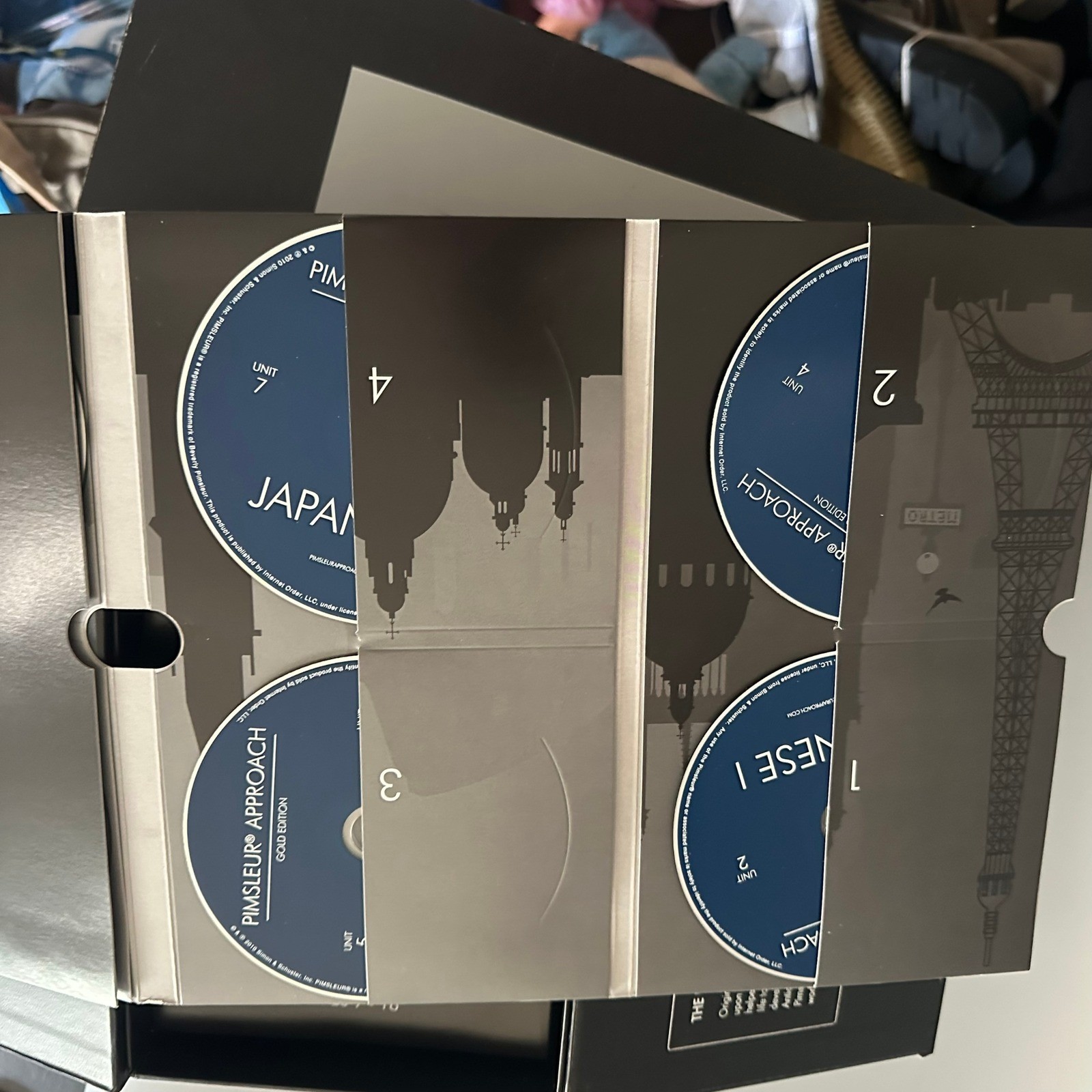 Pimsleur Approach Gold Edition Japanese I II III Language Course 48 CDs Bundle