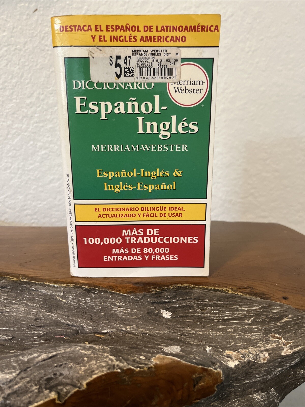 Diccionario Espanol-Ingles Merriam-Webster by Merriam-Webster (2003, Mass…