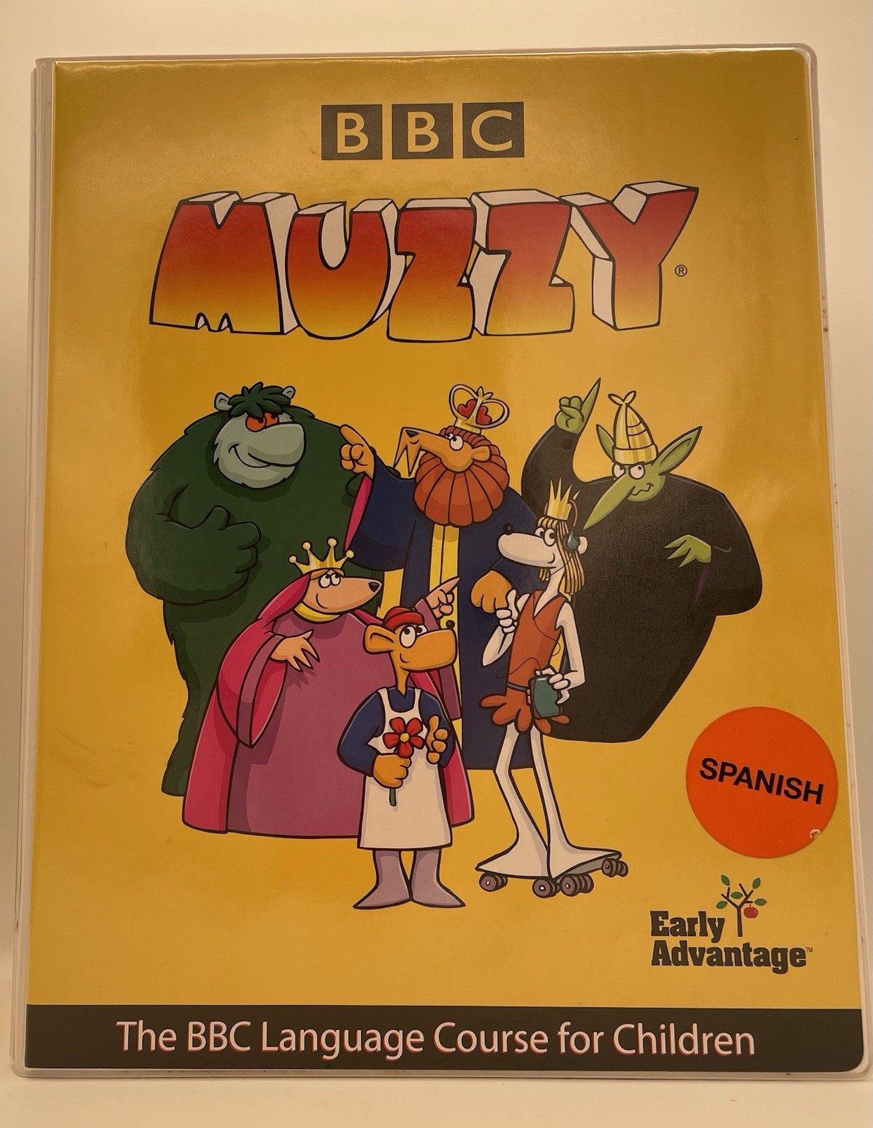 Muzzy BBC Language Course Spanish LEVEL 1 VHS & Cassette Parts 1-6 Complete
