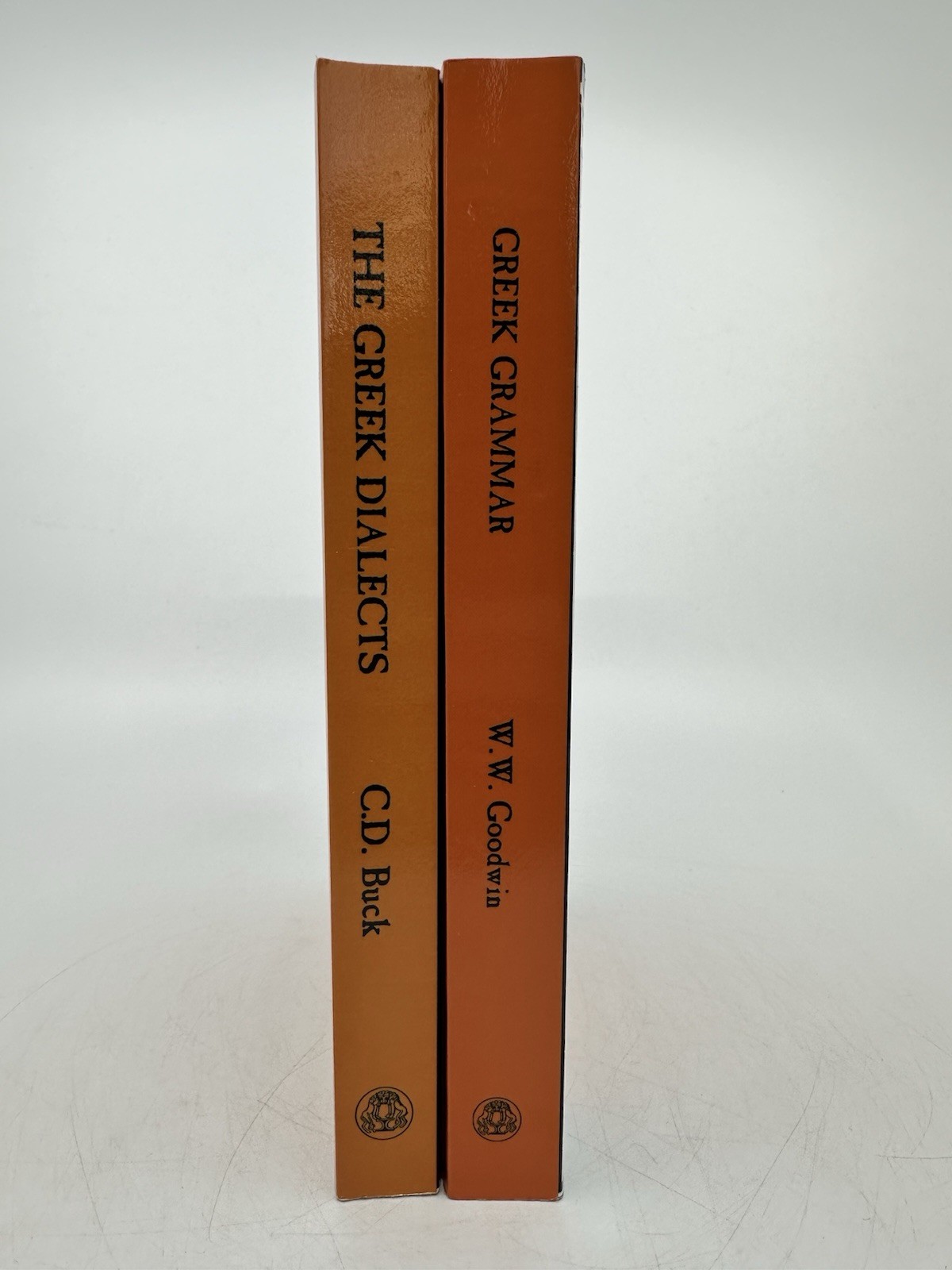 Greek Grammar Goodwin Greek Dialects Buck 2-Book Set Bristol Classical Press