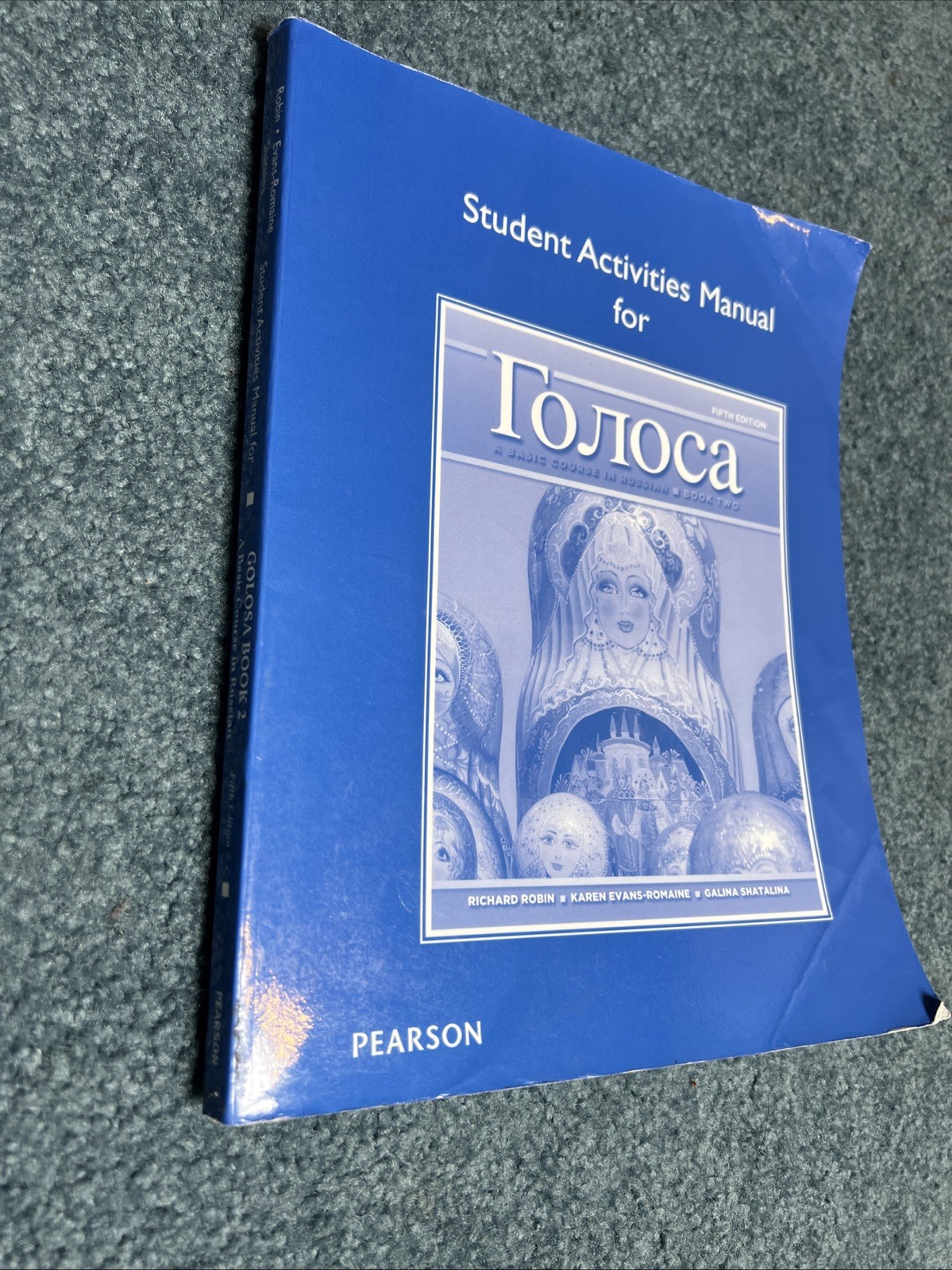 Student Activities Manual for Golosa: A Basic Course in Russian, Book Two 5th ED