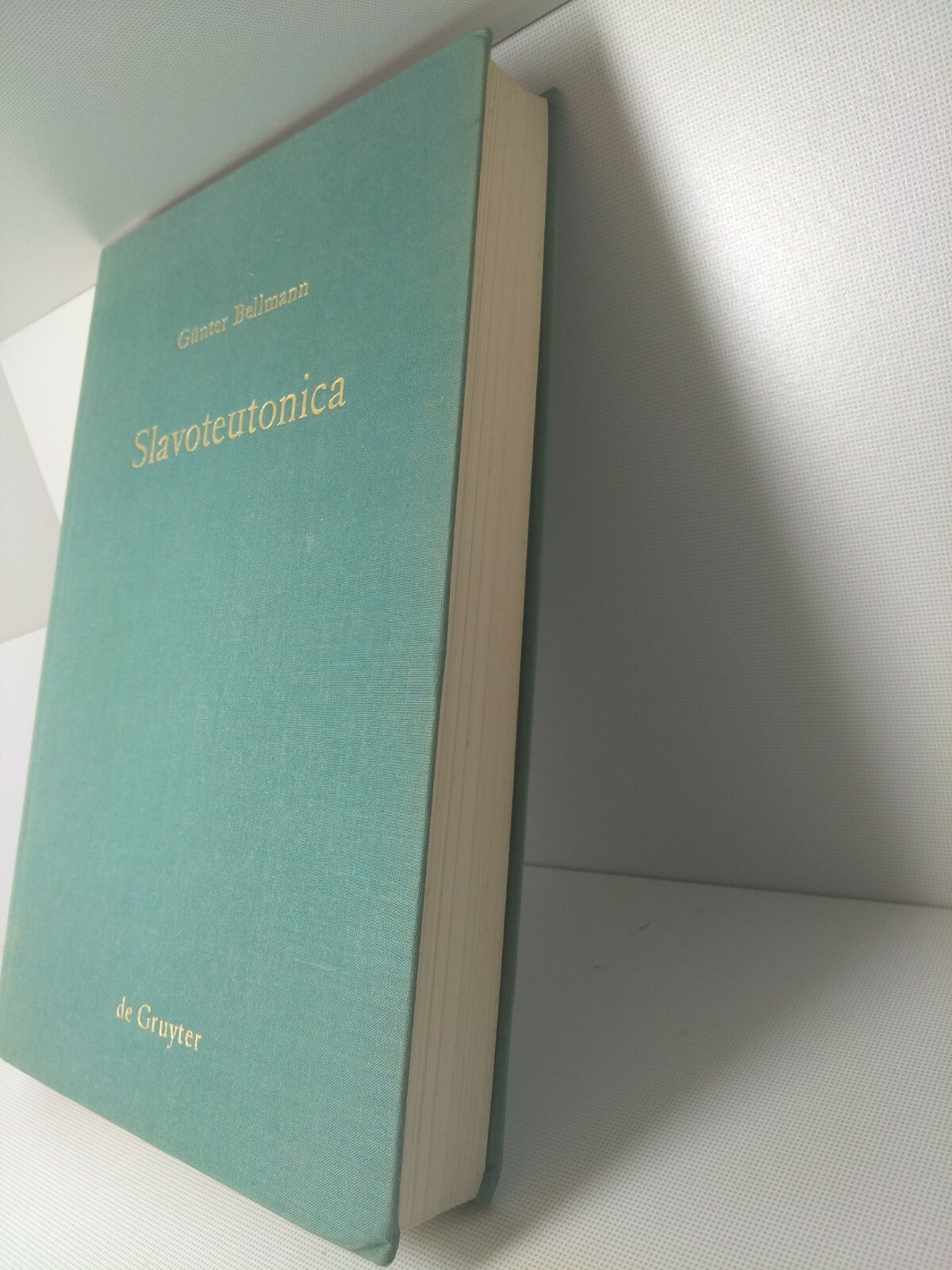 Slavoteutonica by Gunter Bellmann Signed Original Walter de Gruyter