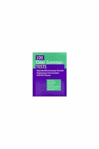 100 Clear Grammar Tests : – Paperback, by Folse Keith S.; – Very Good o