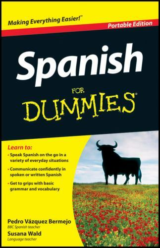 Spanish for Dummies, Uk Portable Edition, Paperback by Bermejo, Pedro Vazquez…