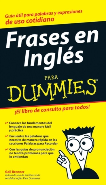 Frases en Inglés Para Dummies by Gail Brenner PAPERBACK (SPANISH) 9780470115190
