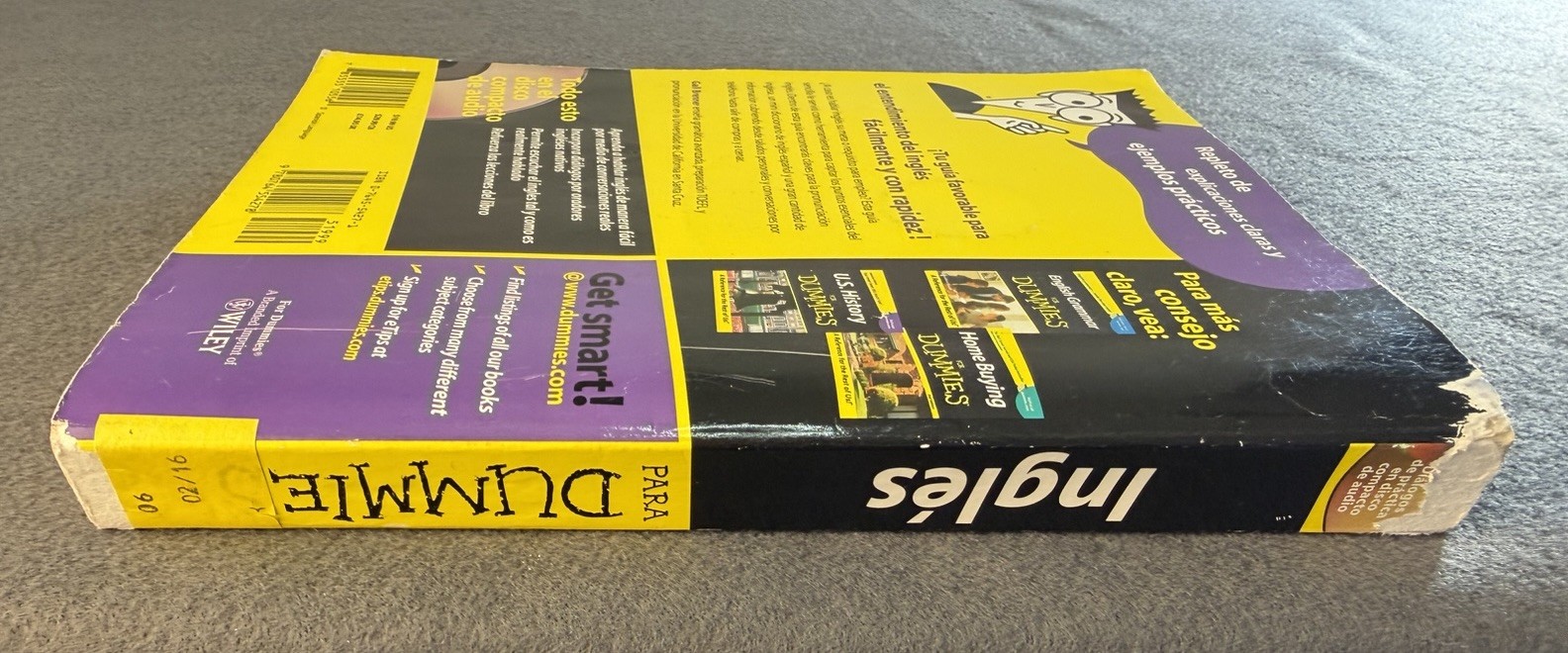 Inglés Para Dummies Wiley Gail Brenner Book + Audio CD A1 Beginner ES/EN