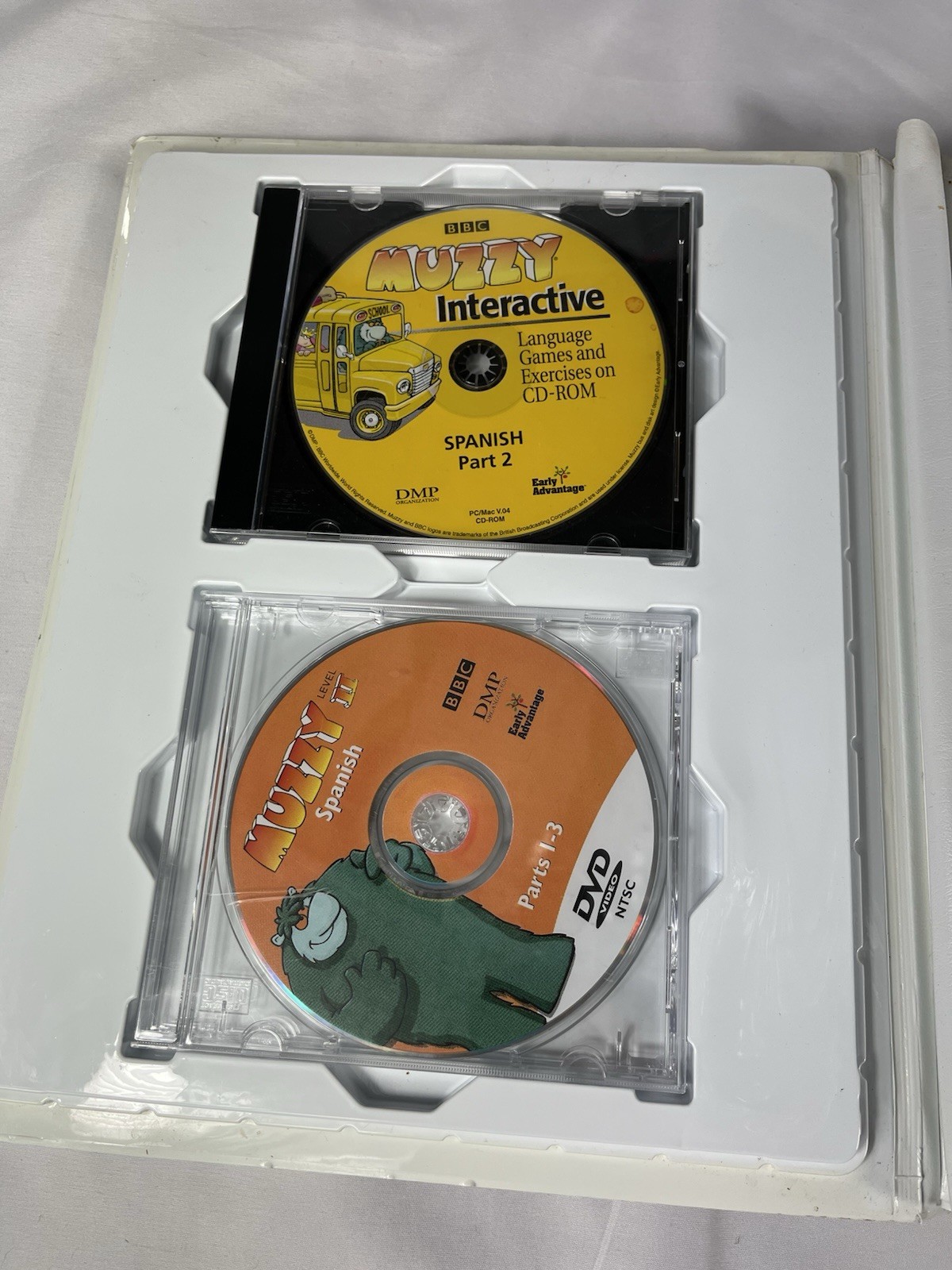 Muzzy BBC Language Course For Children Spanish Level 1 DVD & CD Set
