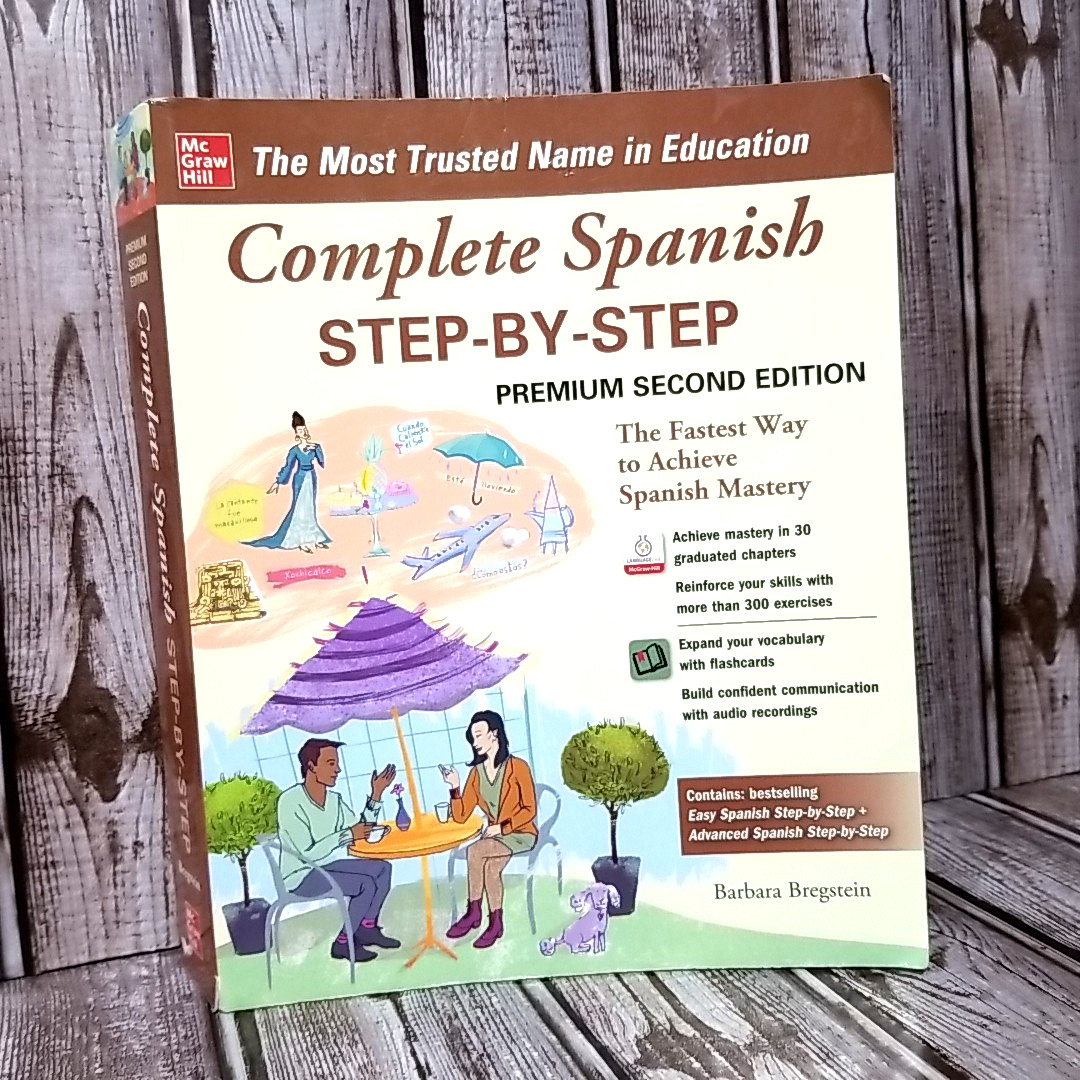 Complete Spanish Step-By-Step Premium 2nd Edition Barbara Bregstein Paperback