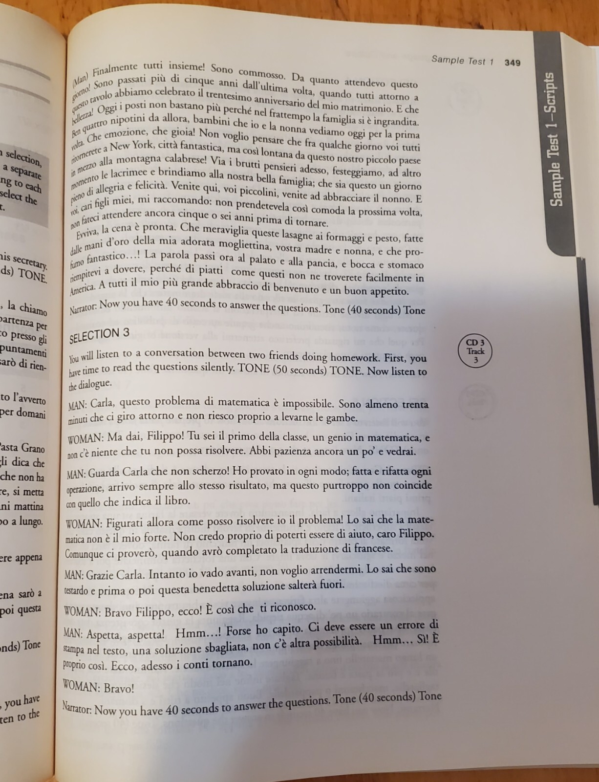 Barron’s – AP Italian Language – Test Preparation Book – Complete/FREE GIFT SET