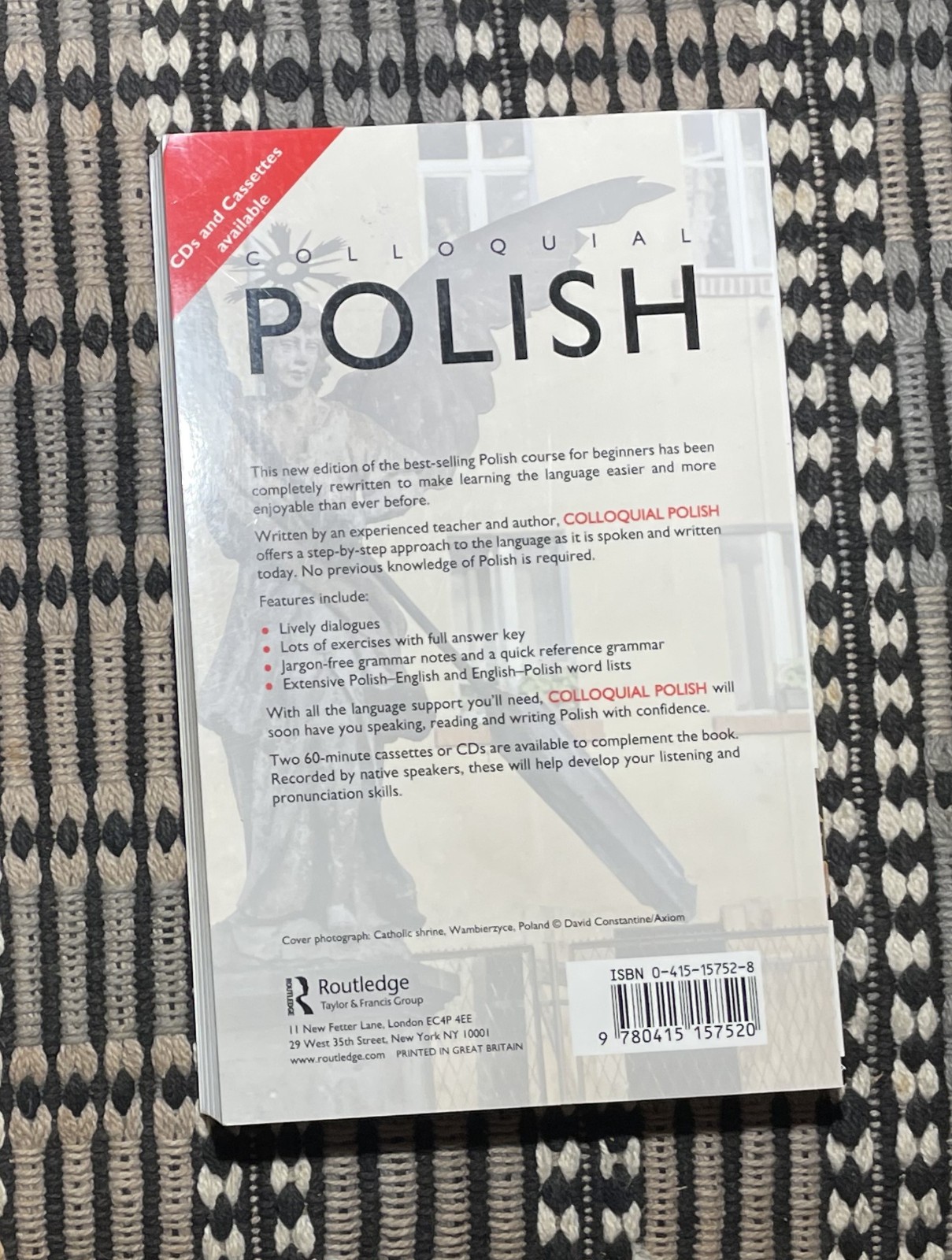 Colloquial POLISH THe Complete Course For Beginners Boleslaw W Mazur Book + 2 CD