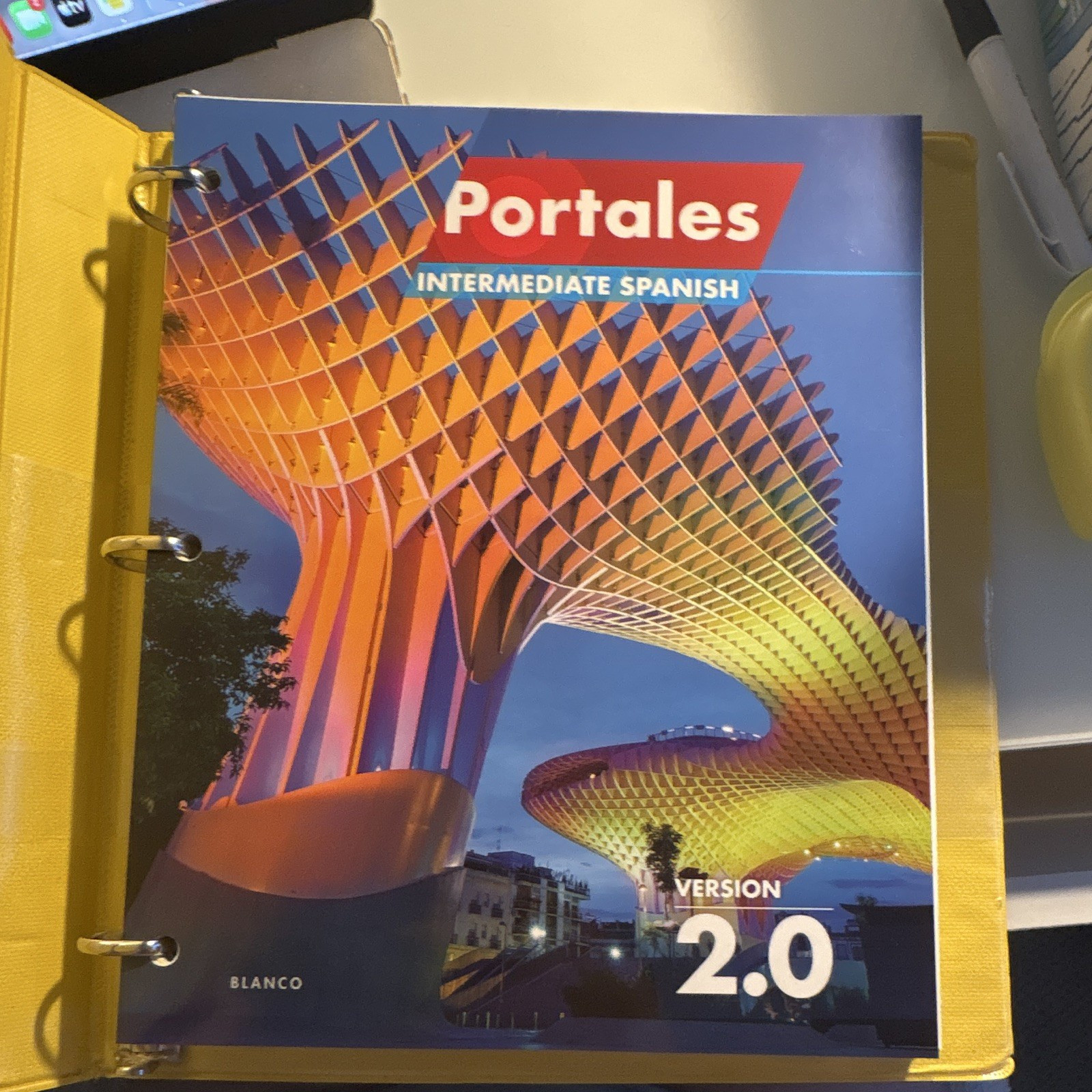 Portales: Intermediate Spanish B1 Language Course Ring/Wire Bound Blanco Revised