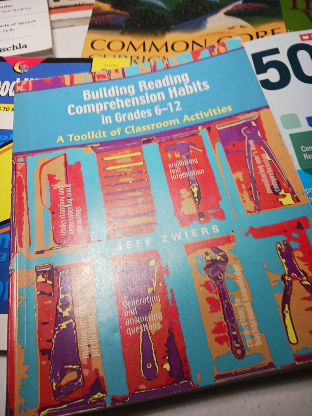 Lot of 10 Teaching Grammar Writing Middle School Activity Ideas Books Literature