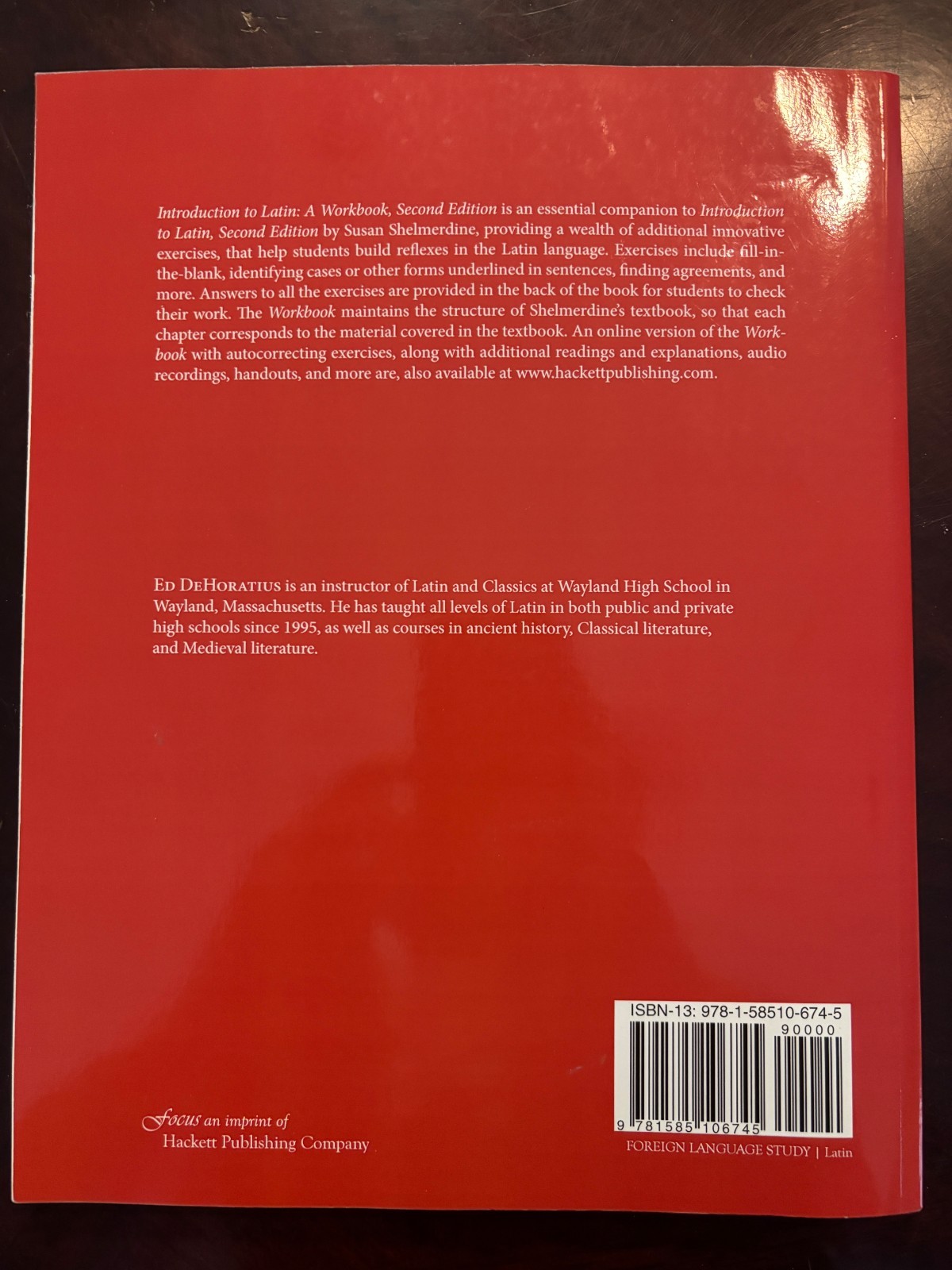 Introduction to Latin: a Workbook by Ed DeHoratius (2013, Trade Paperback,…