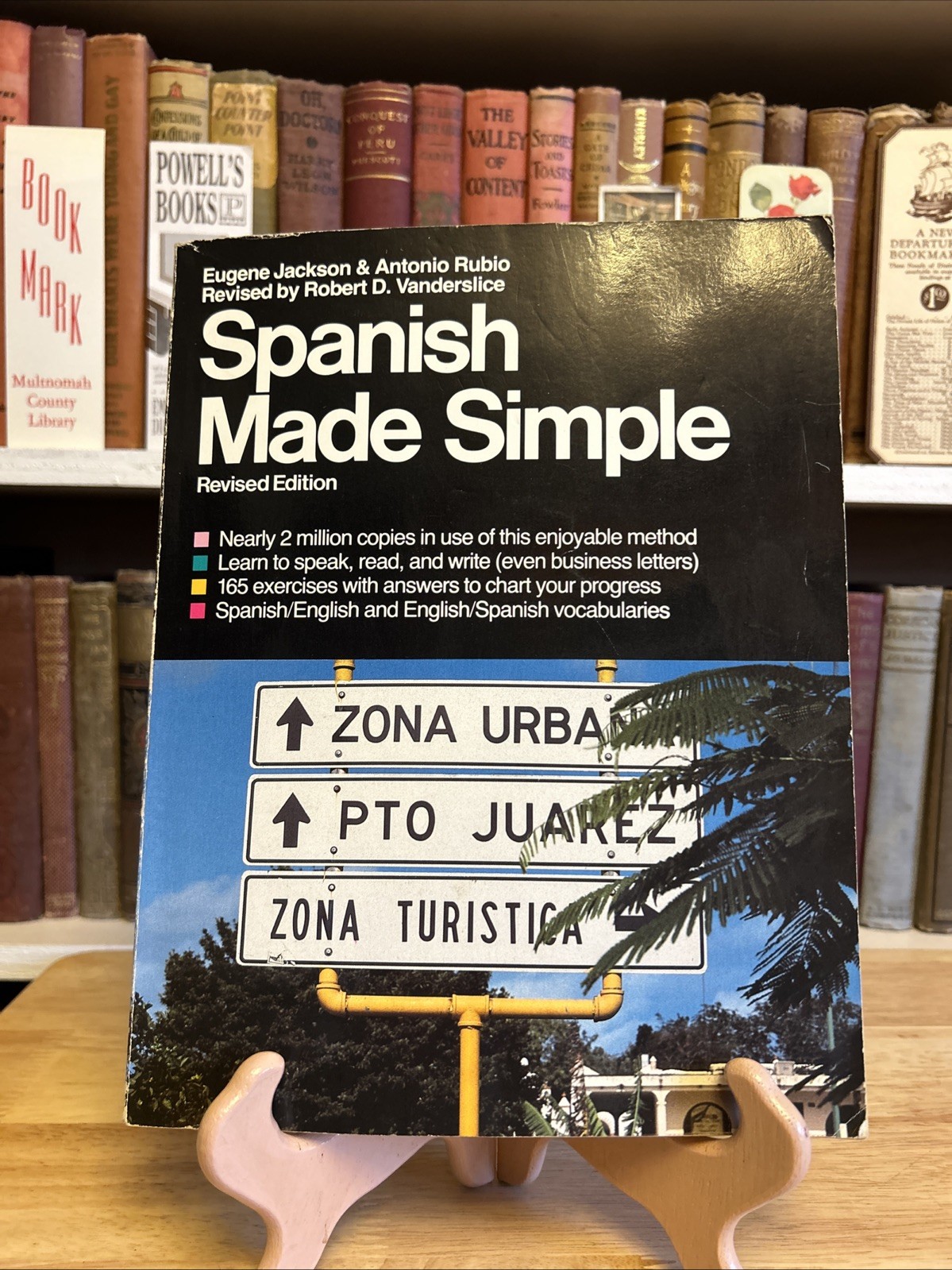 1984 Spanish Made Simple by Eugene Jackson and Antonio Rubio PB