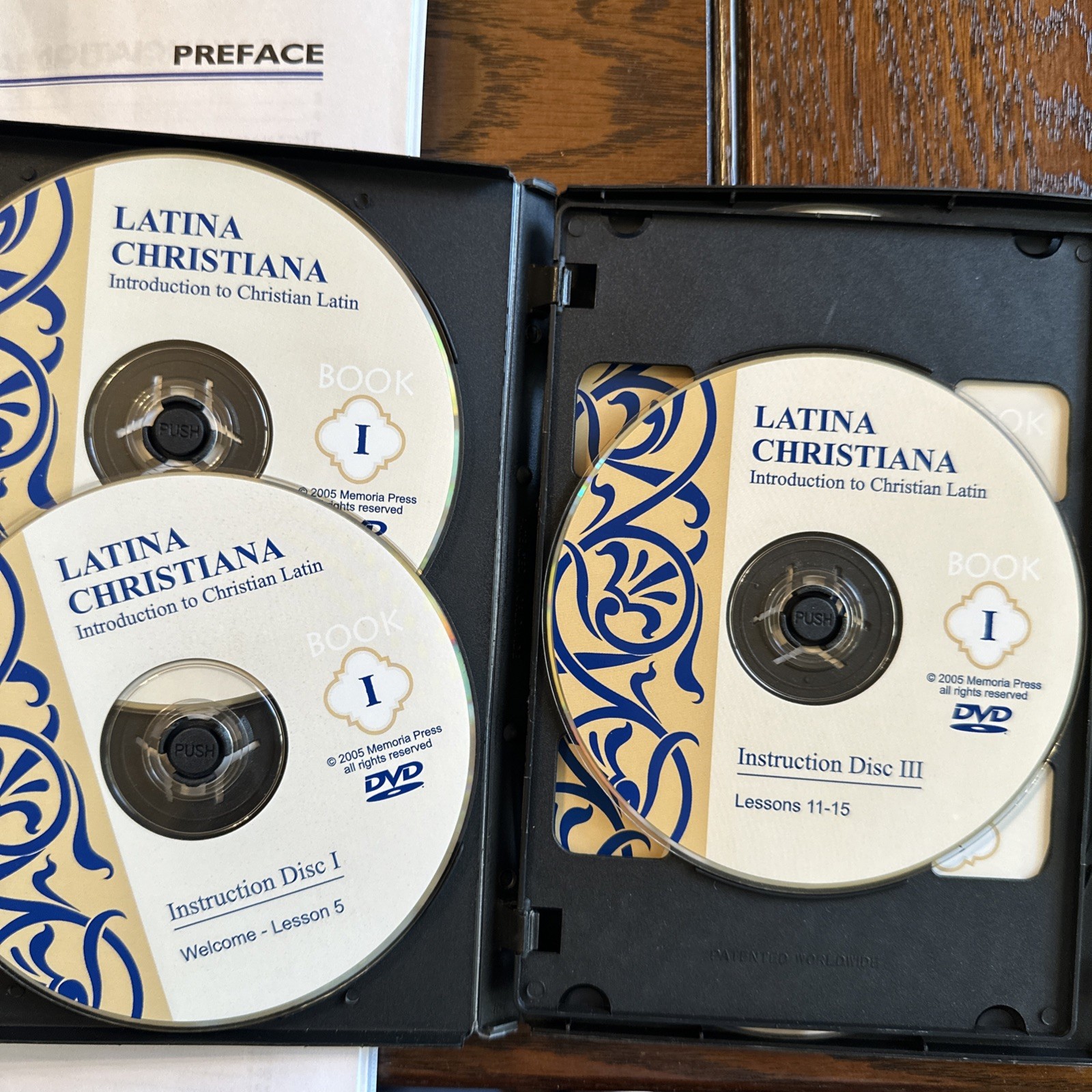 Latina Christiana Book 1 Teacher Manual And DVDs