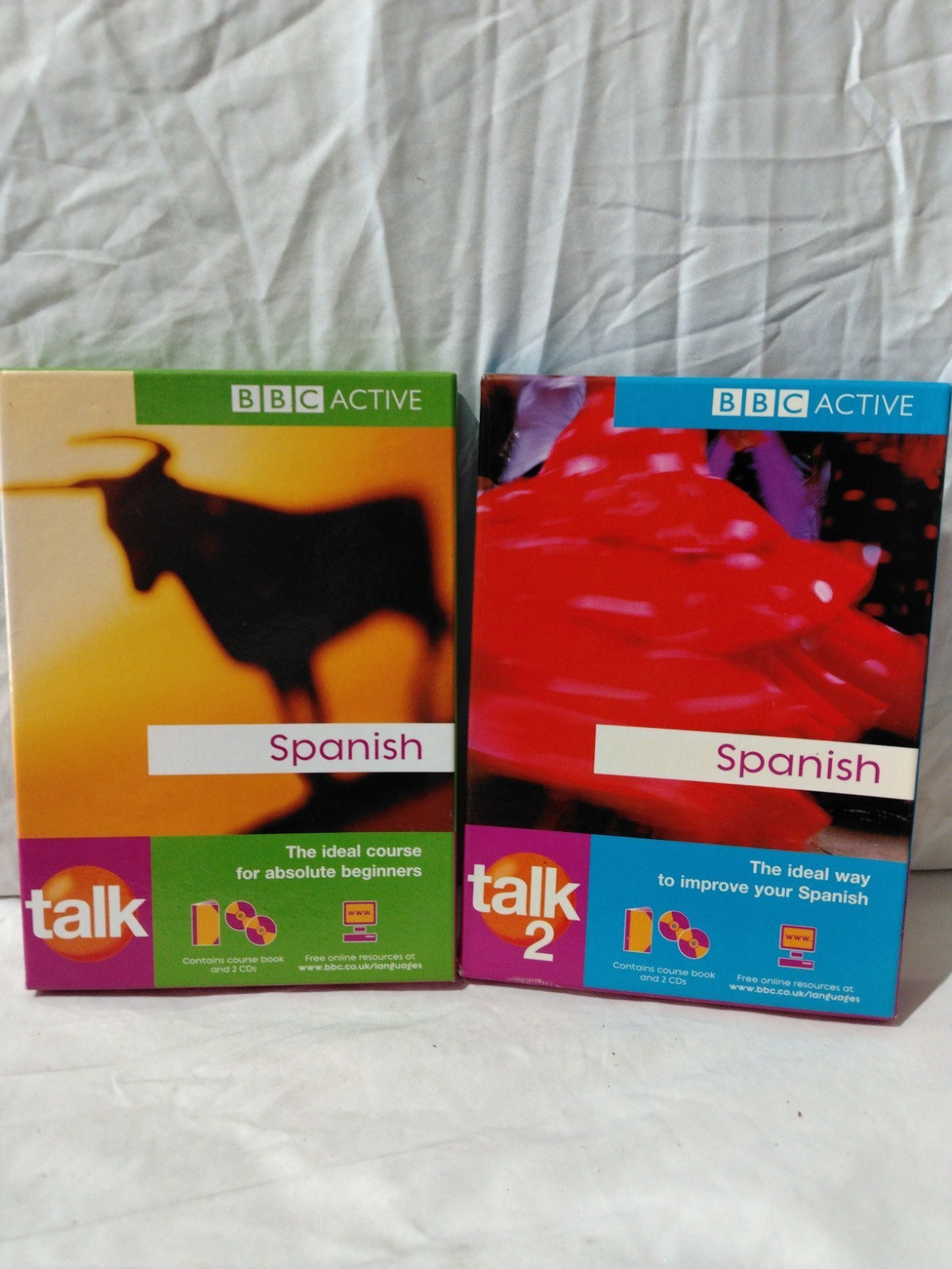 BBC Active Spanish Talk & Talk 2 Cd & Books Language Courses