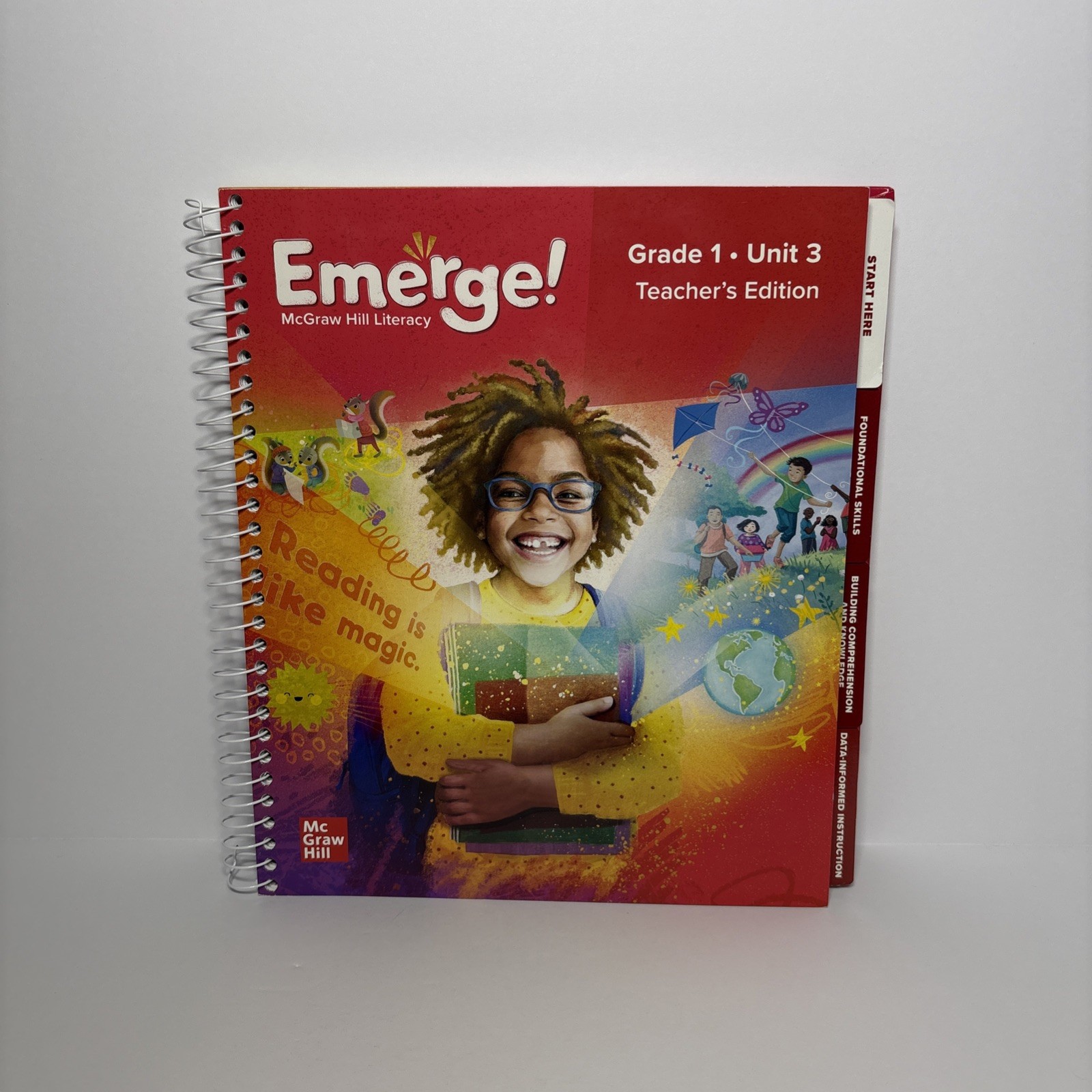 Emerge! Grade 1 Unit 3 Teacher’s Edition by McGraw Hill Literacy Large Book