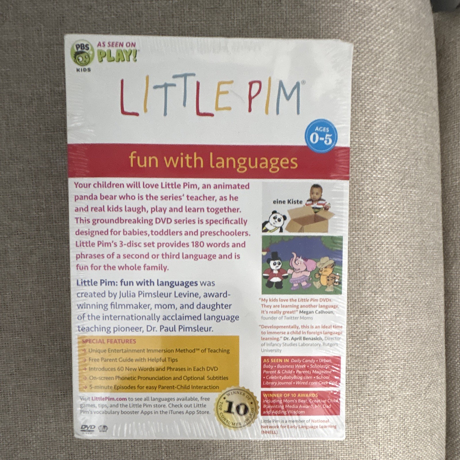 Little Pim Fun with Languages German DVD Set Volume II Discs 4 5 6