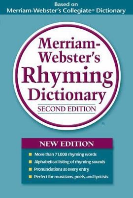 Merriam-Webster’s Rhyming Dictionary by Merriam-Webster