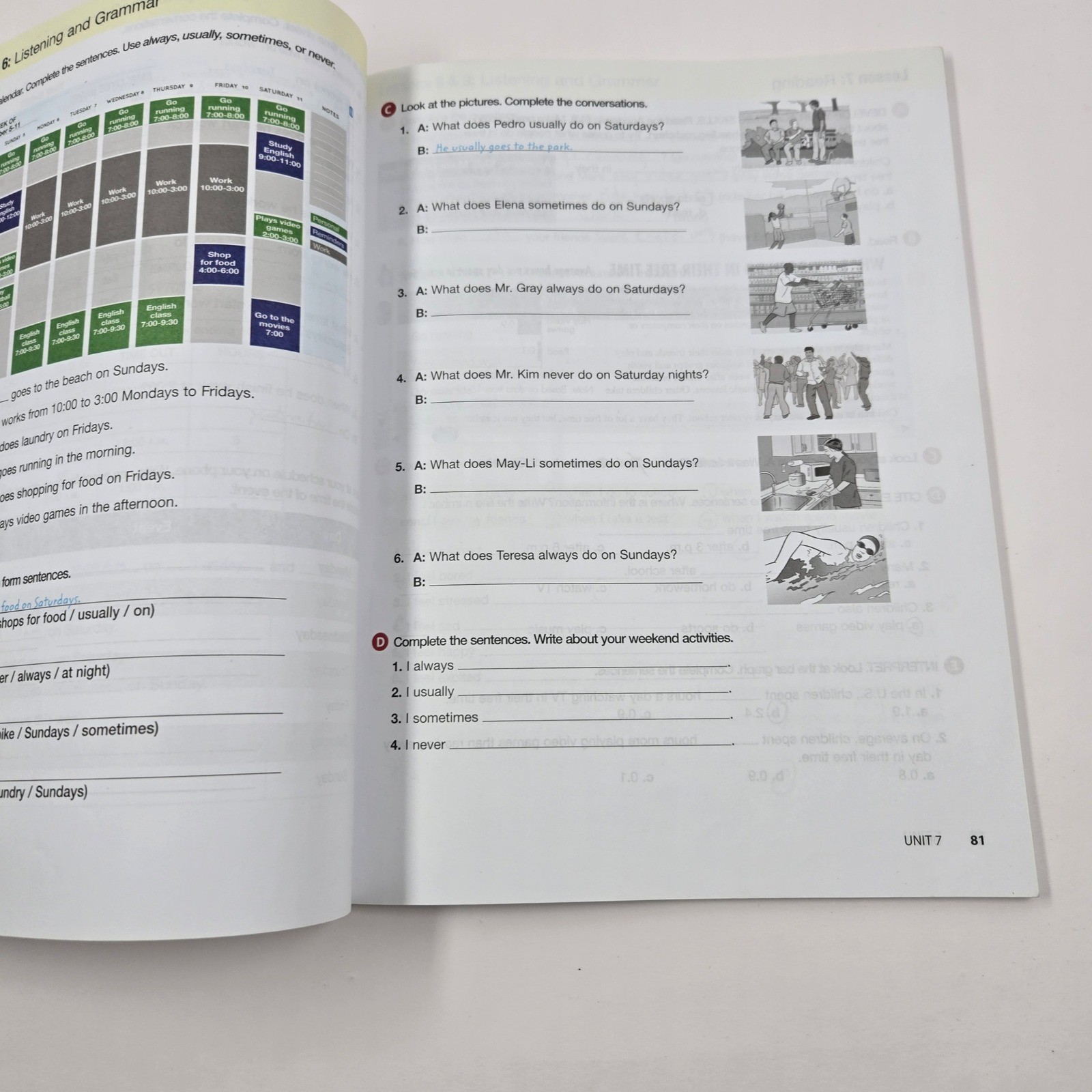 Pearson Future 1 Second Edition Student Book and Workbook ESL ELL 2 Book Set