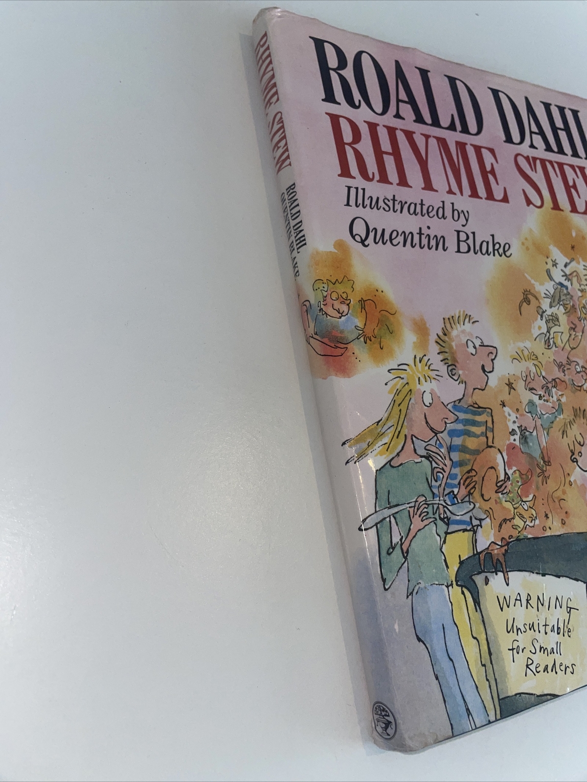 Rhyme Stew 1st Edition 4th Print 1989 Roald Dahl Quentin Blake Hardcover Book