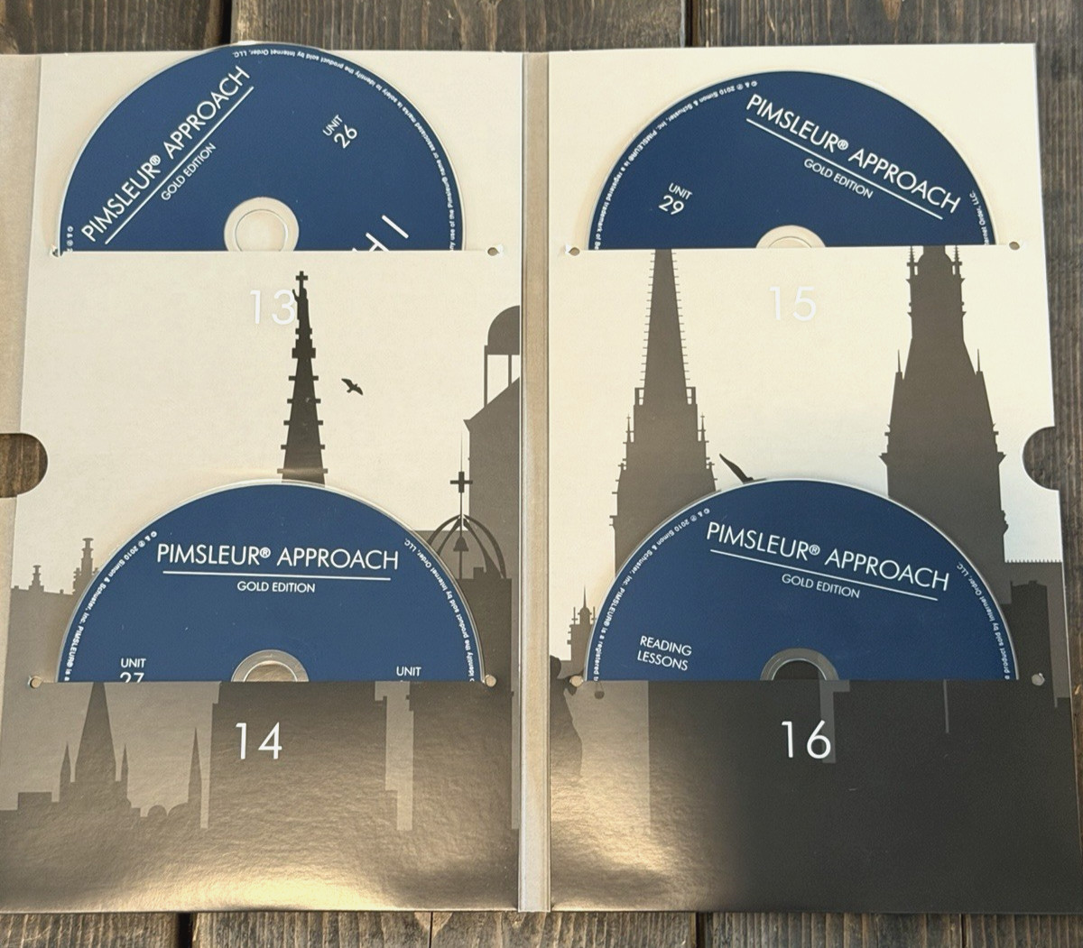 Pimsleur Spanish Gold Edition Levels I II III CD Language Course 35 CDs Read