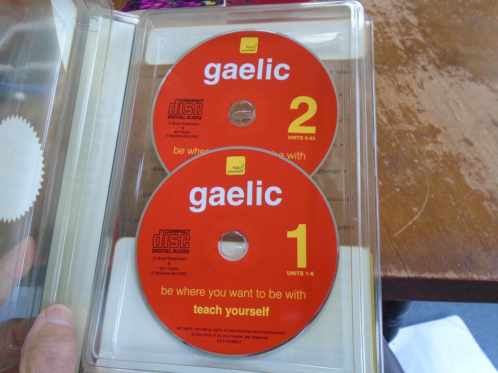 Teach Yourself Gaelic- Complete Course by Iain Taylor and Boyd Robertson…