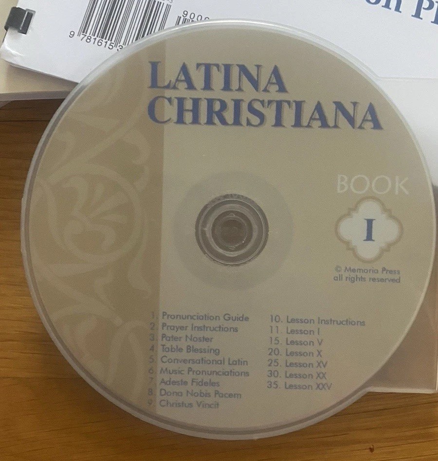 Memorial Press Latina Christiana Complete Set New Never Used Latin Course