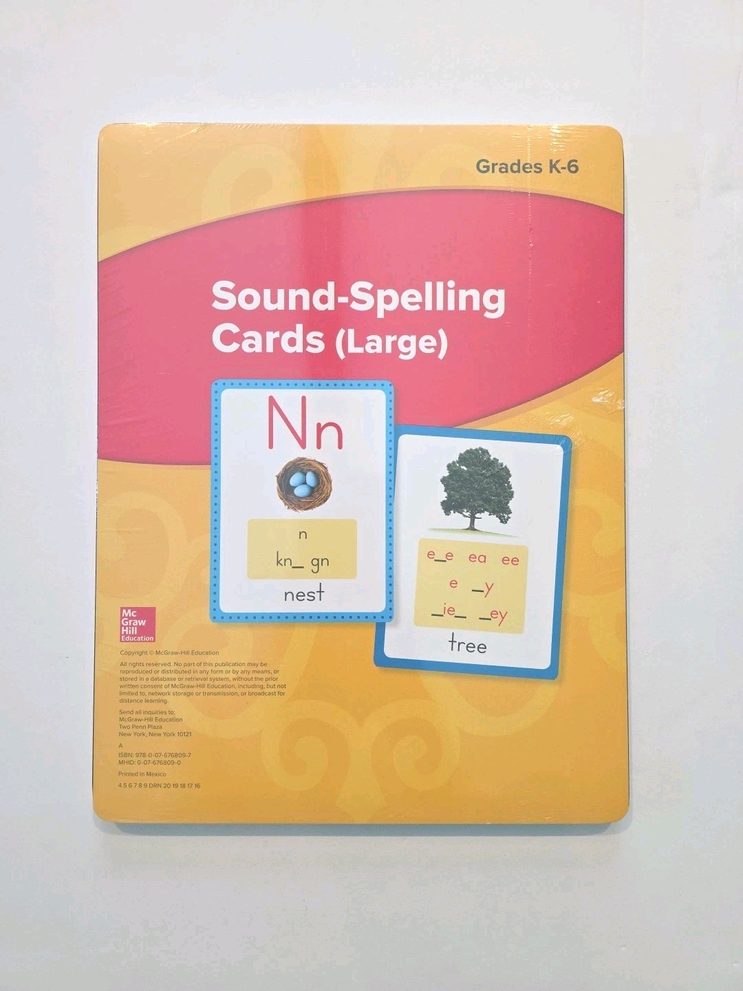 Wonders Sound Spelling Cards (Large) Grades K-6 Elementary Reading Homeschooling