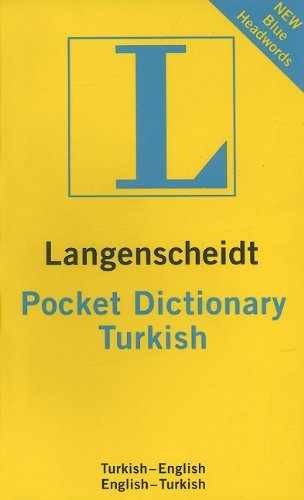Langenscheidt Turkish Pocket – Paperback, by Akdikmen Resuhi – Very Good