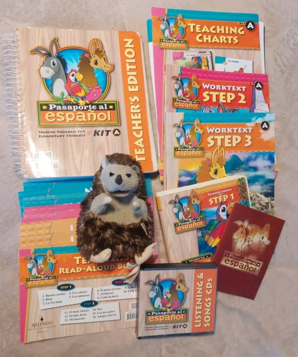 BJU Press Pasaporte al Español KIT A