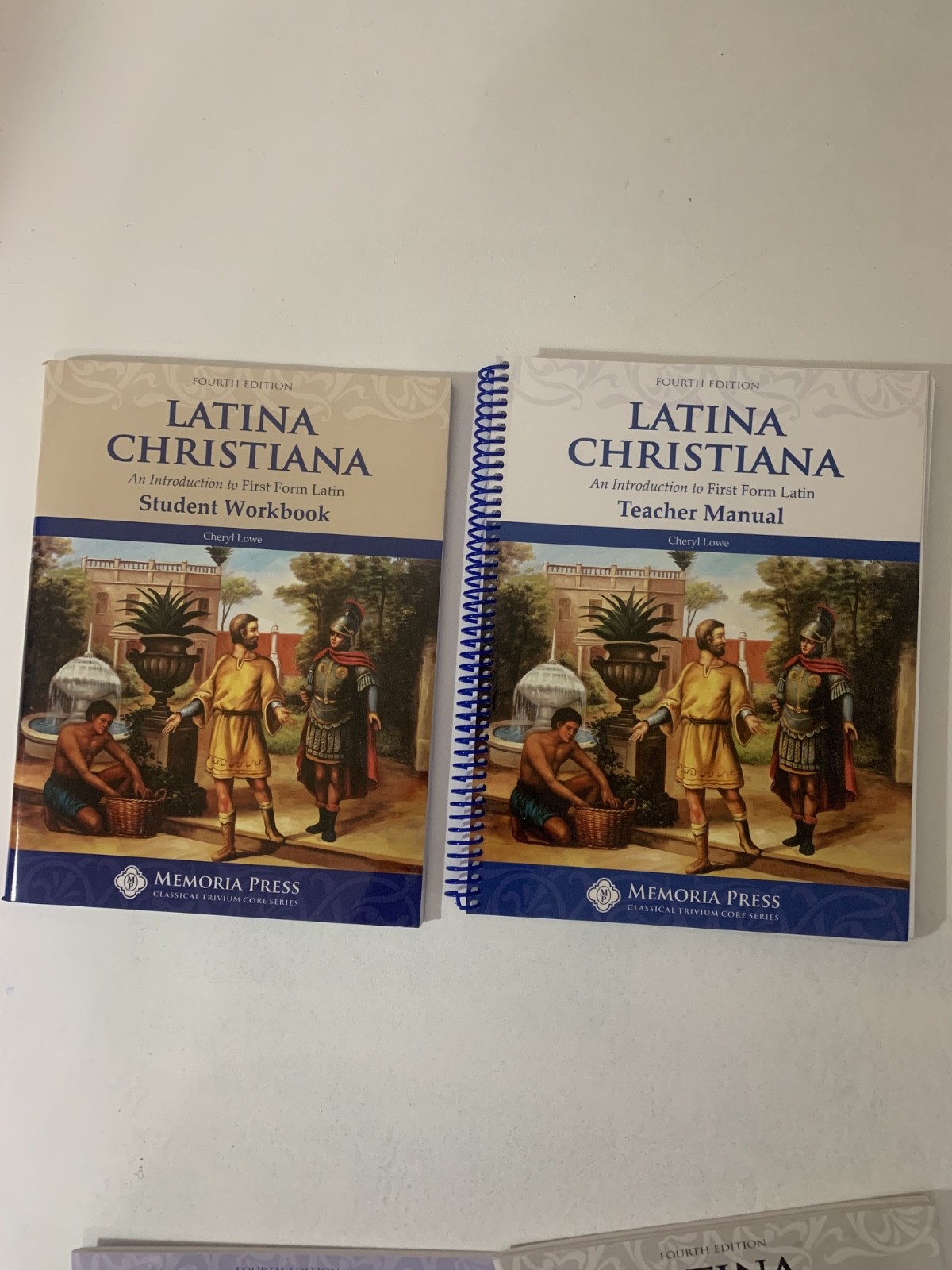 Memoria Press Latina Christiana 4th Ed lot classical education homeschool Latin