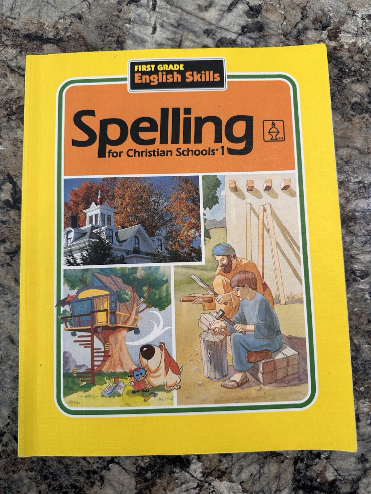 Bob Jones Spelling Workbook & Teachers Edition 1st grade