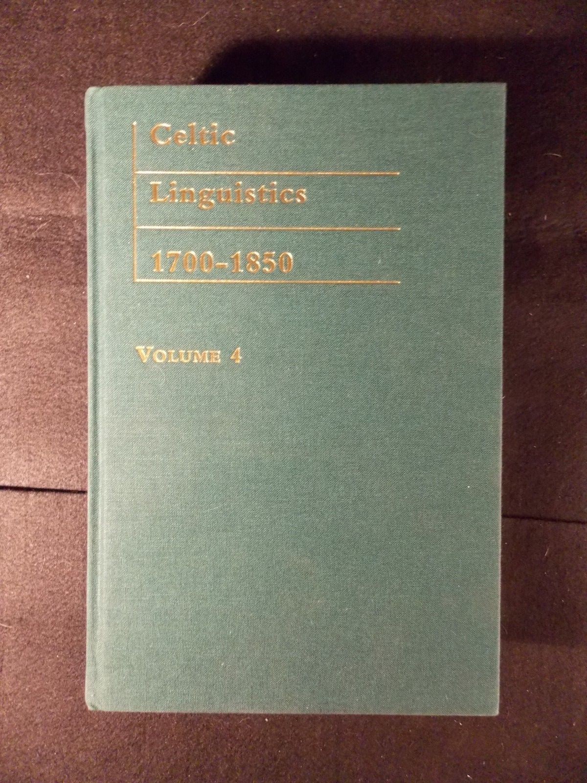 Celtic Linguistics, 1700-1850 Volume 4 by Davis D R Staff (2004, Hardcover)