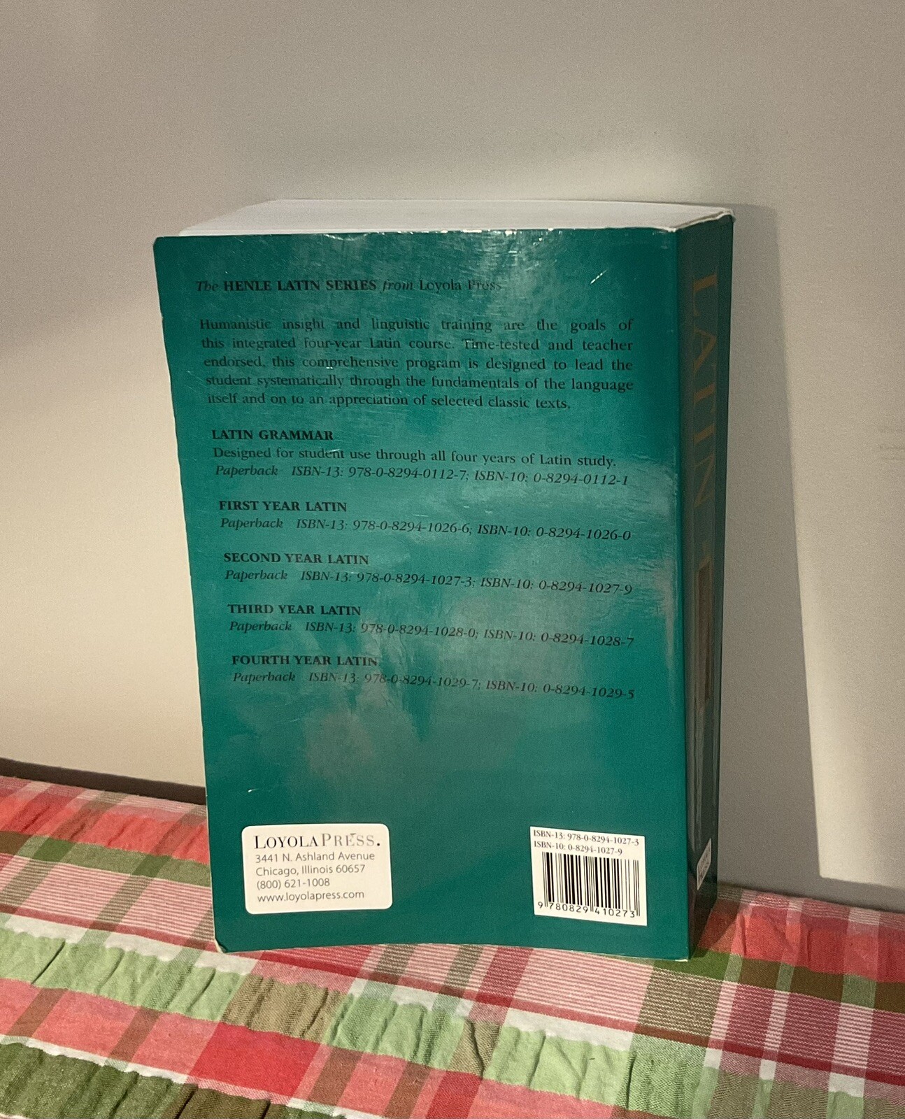 Latin: Second Year (Henle Latin) – Paperback By Robert J. Henle
