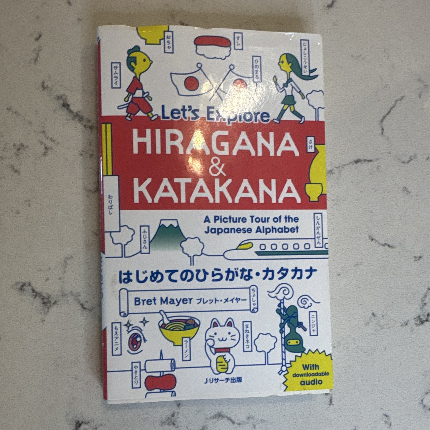 Let’s Explore Hiragana & Katakana Paperback A1 Beginner w/ Downloadable Audio