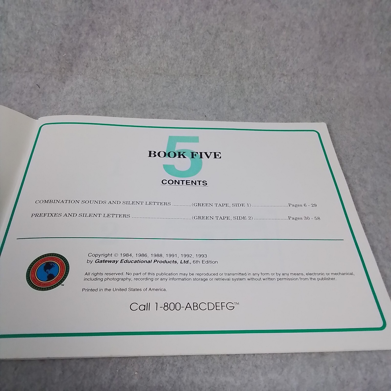 Hooked on Phonics 1993 Set Parts, Learn to Read Green-Book Five Other Listings