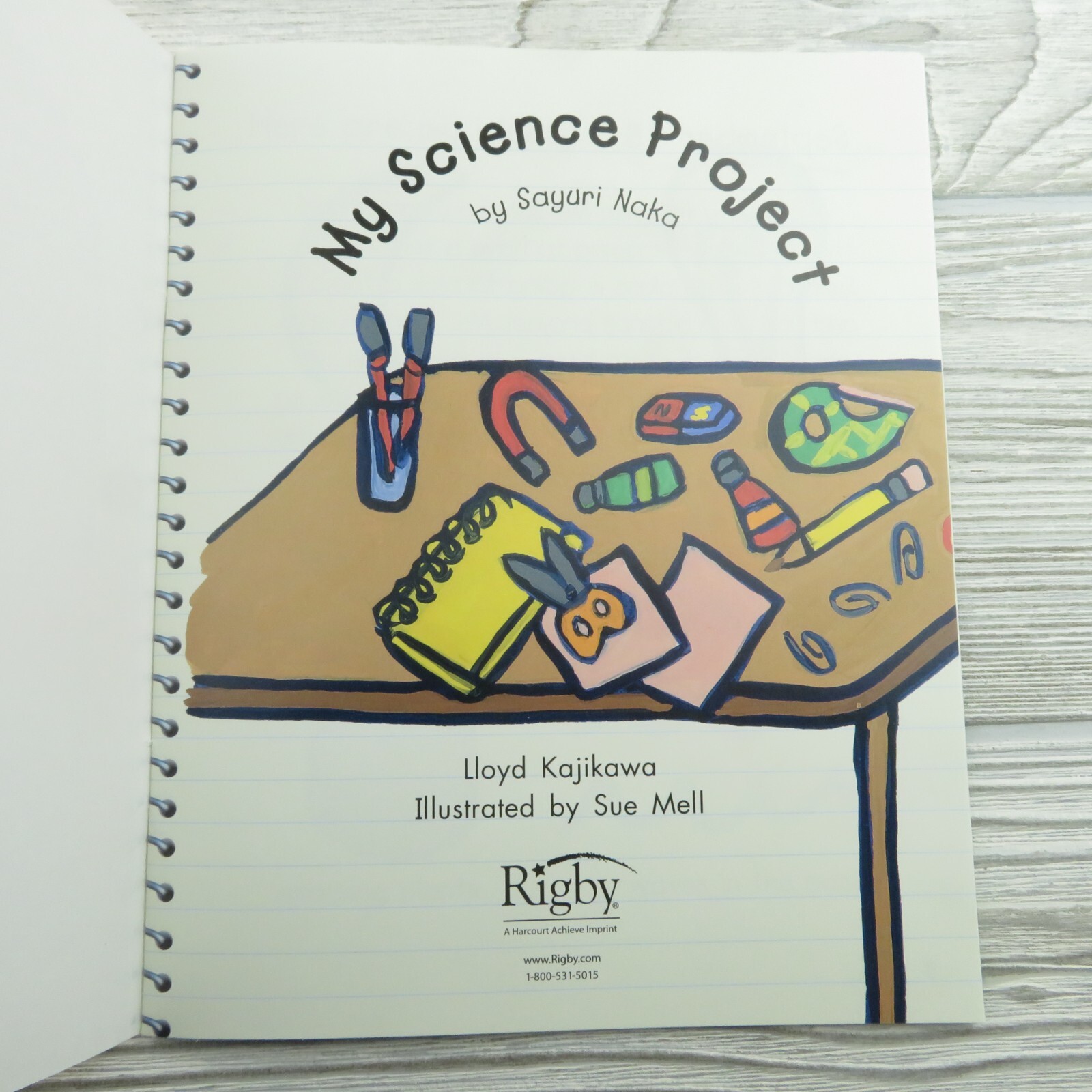 Rigby – My Science Project – Literacy Design – Reading Level N – Lot of 5 Books