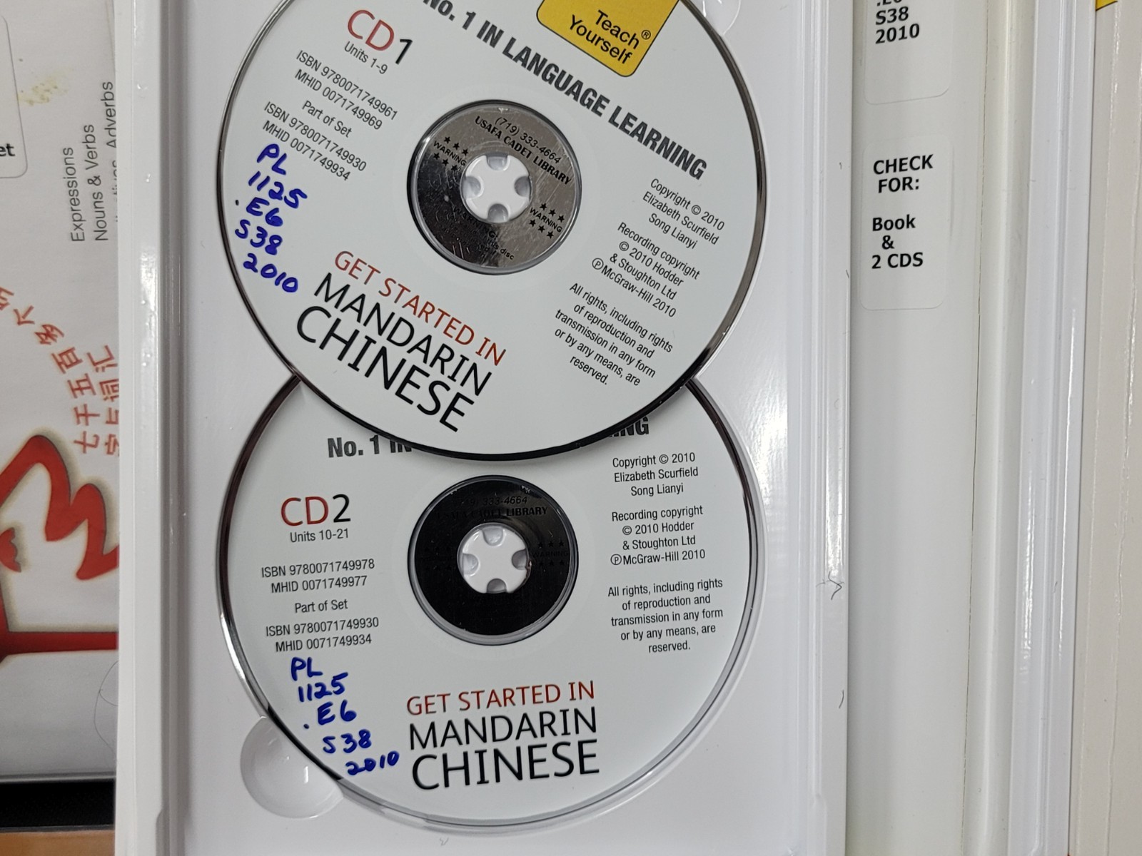 Lot of Mixed Language Media CD’s Tapes Booklets
