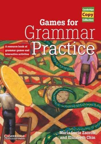 Games for Grammar Practice: – Spiral-bound, by Zaorob Maria Lucia; – Very Good o