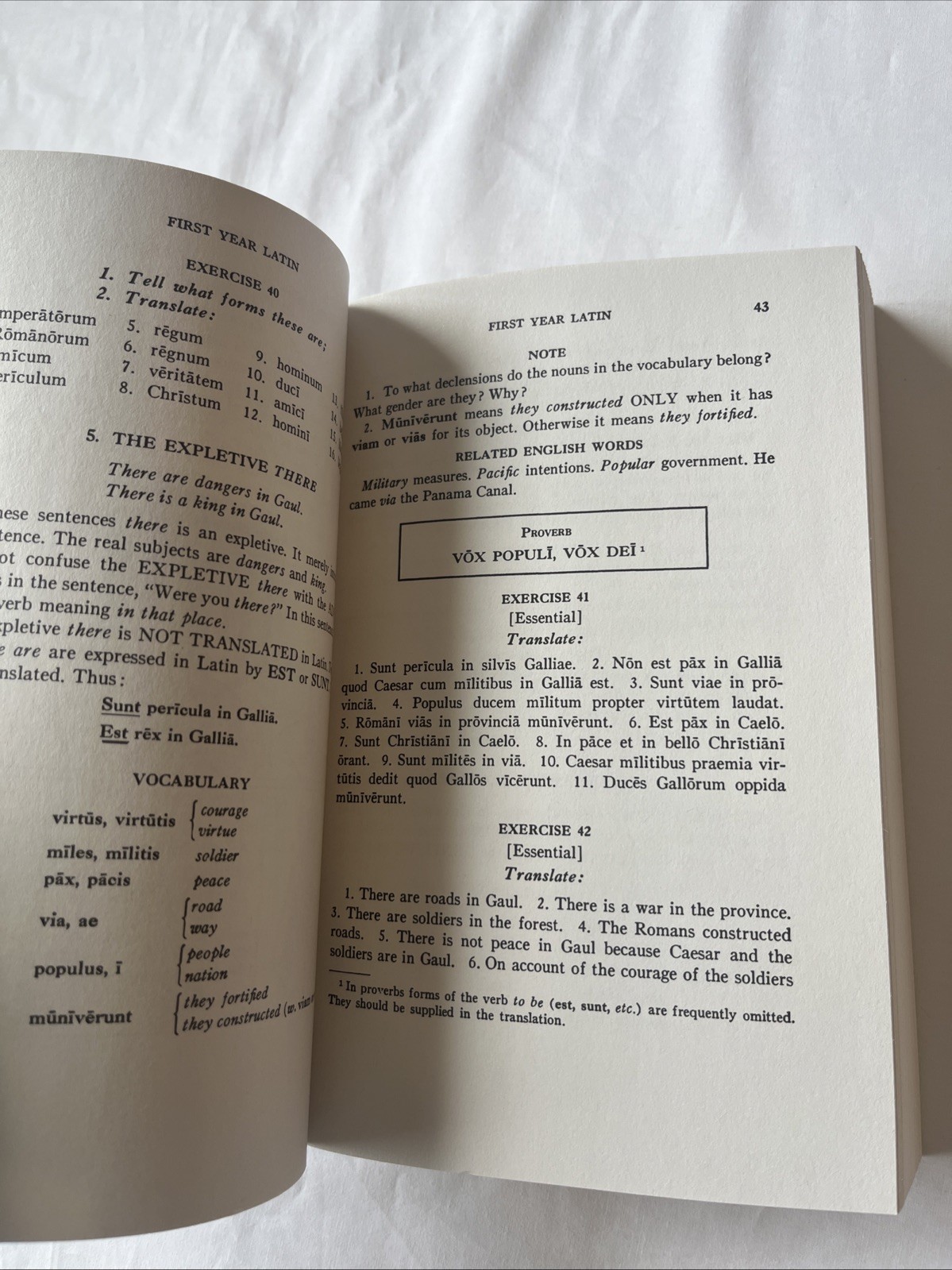 Henle Latin Ser.: First Year Latin by Robert J. Henle (1958, Trade Paperback)