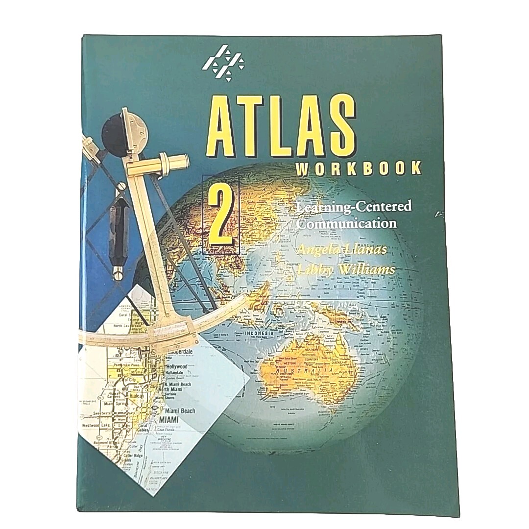 Atlas Workbook 2 By Angela Llanas & Libby Williams FIRST EDITION Book Paperback
