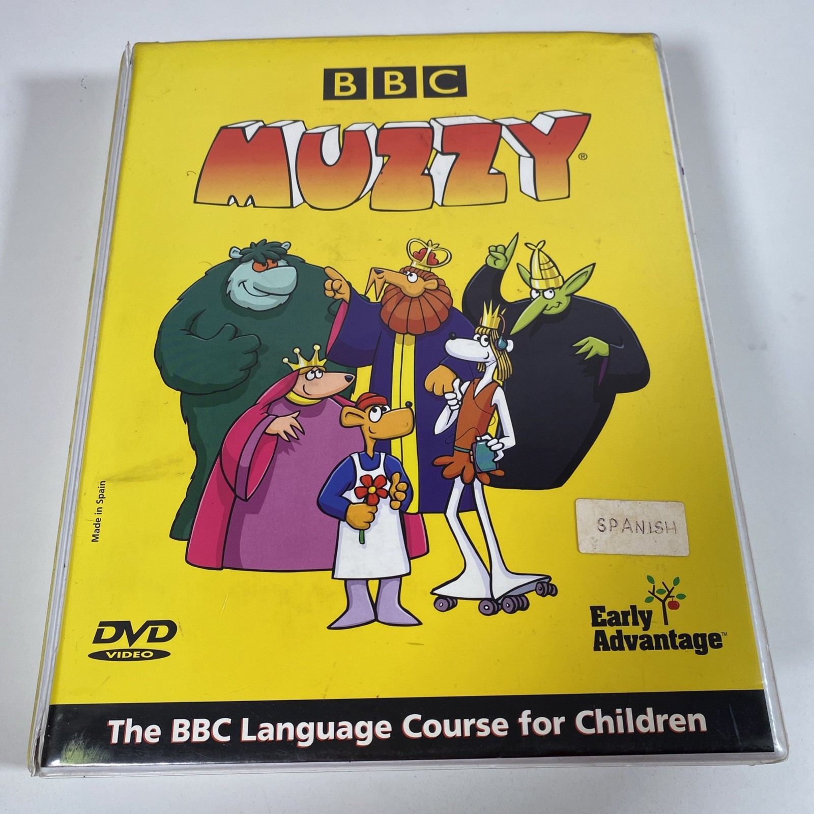 BBC Muzzy Spanish Language Course For Children DVD & CD Set
