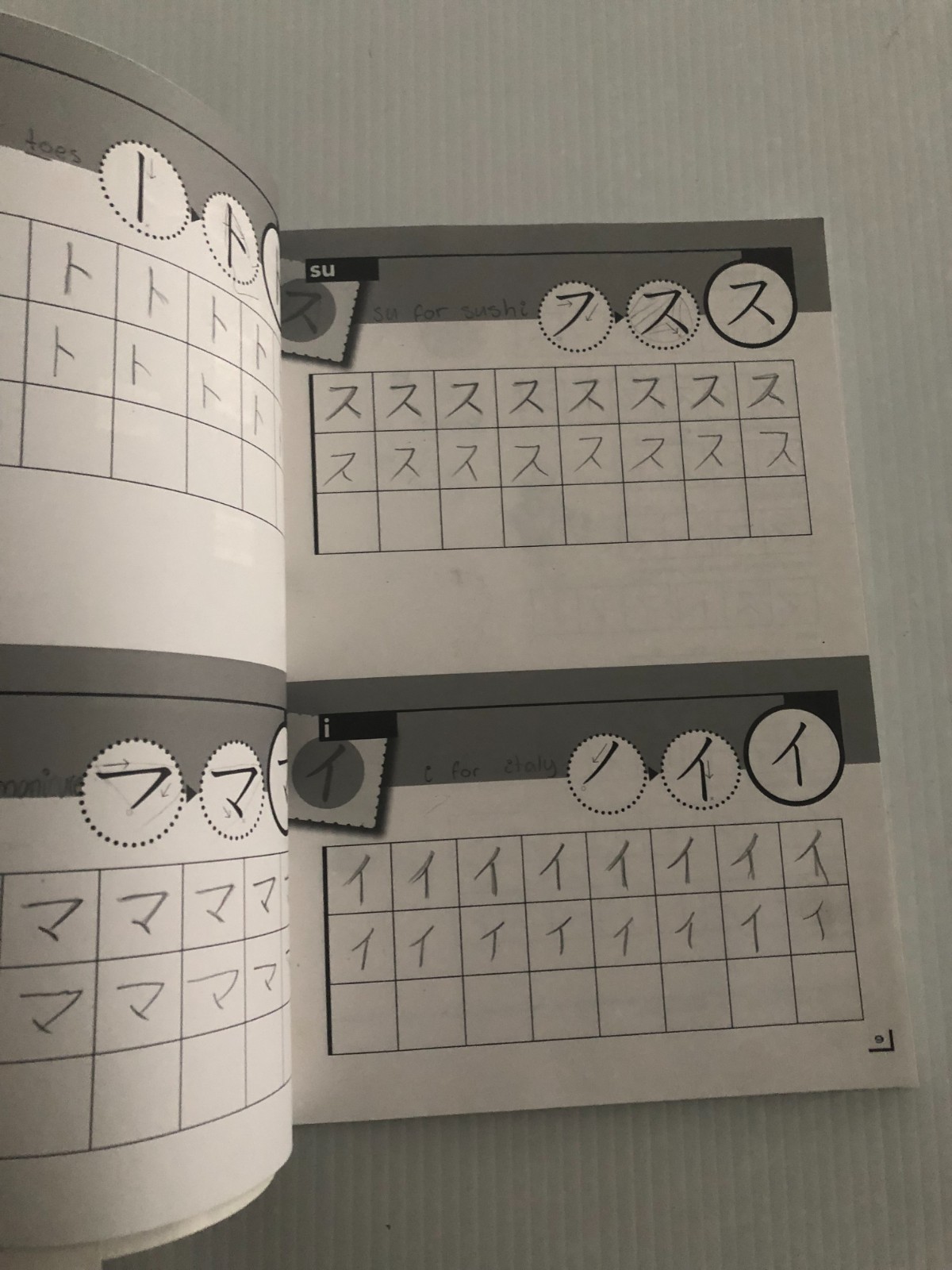 Kodansha Katakana Workbook Japanese Writing Study Guide w/ Flashcards