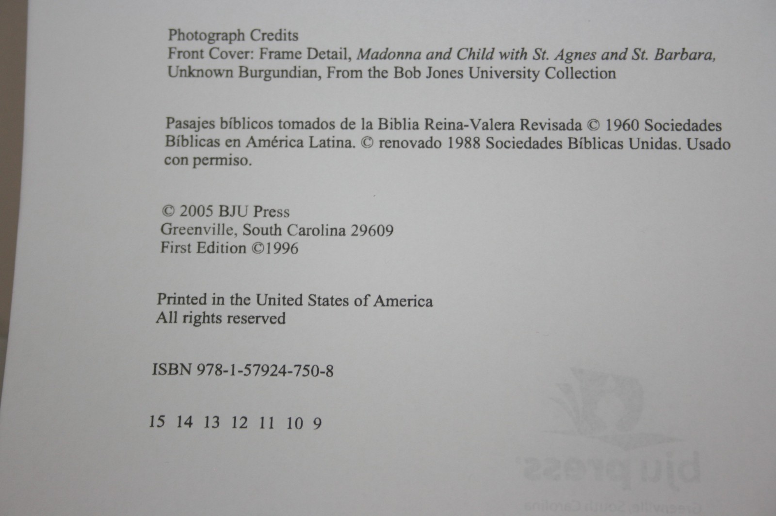 BJU Spanish 2 Student Textbook Teacher Activity Manual. Second Edition EUC