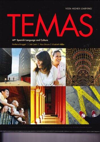 Temas AP Spanish Language – Hardcover By Vista Higher Learning – VERY GOOD