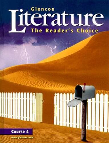 Glencoe Literature Course 4: The Readers Choice – Hardcover – GOOD