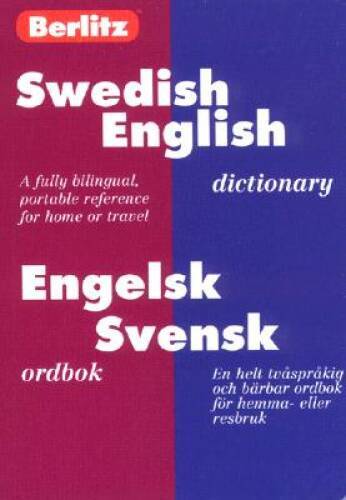Berlitz Swedish-English DictionaryEngelsk-Svensk Ordbok – Paperback – GOOD