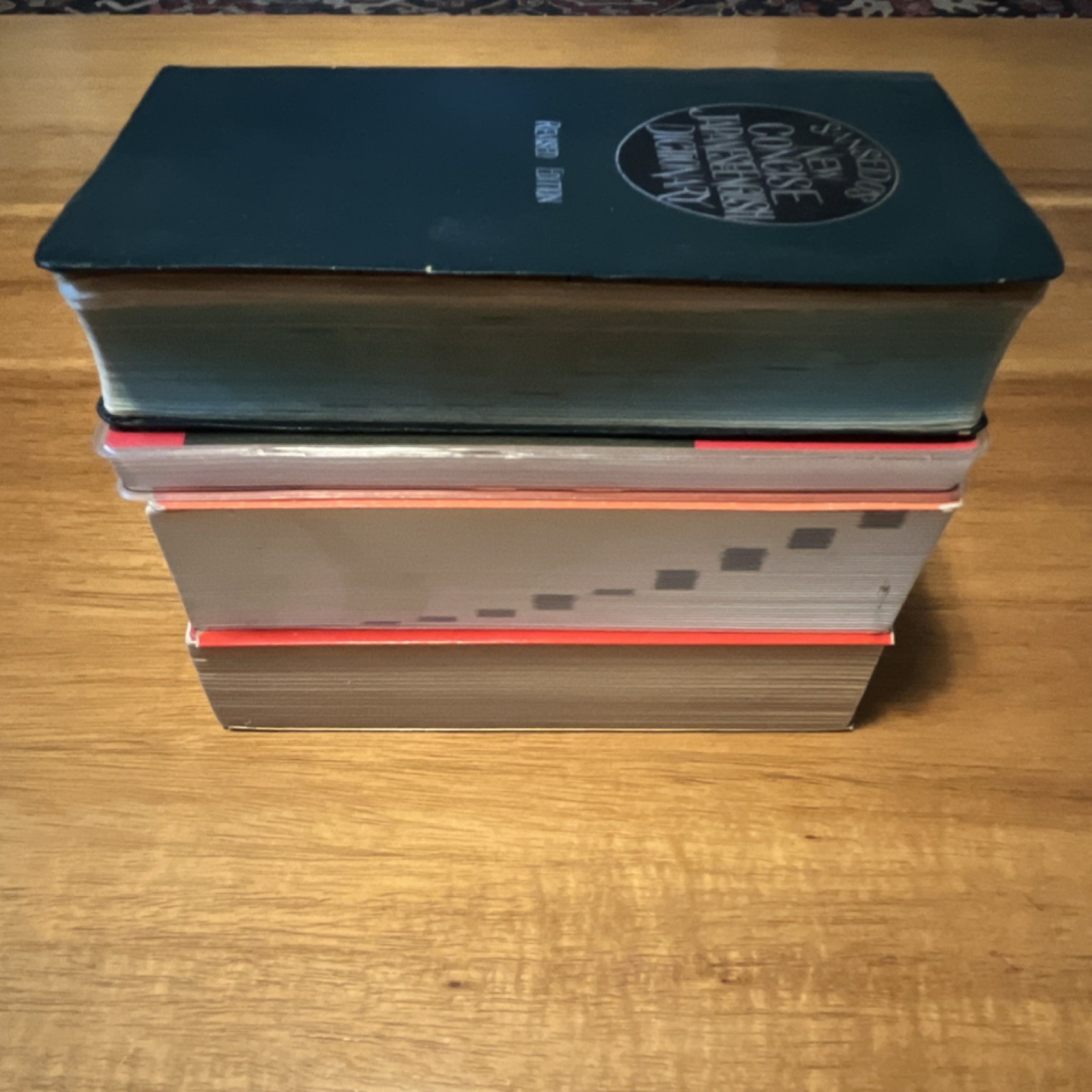 Japanese-English Dictionary Revised Edition w/ Pocket Kanji Guide & Grammar Book