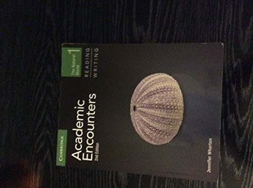 Academic Encounters Level 1 St – VERY GOOD